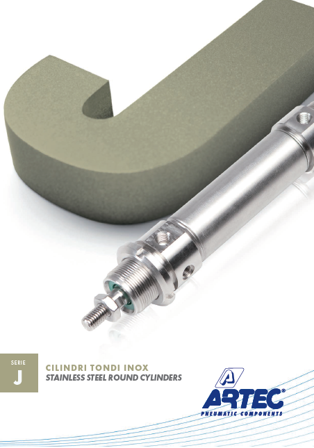 Siłowniki nierdzewne ARTEC seria J