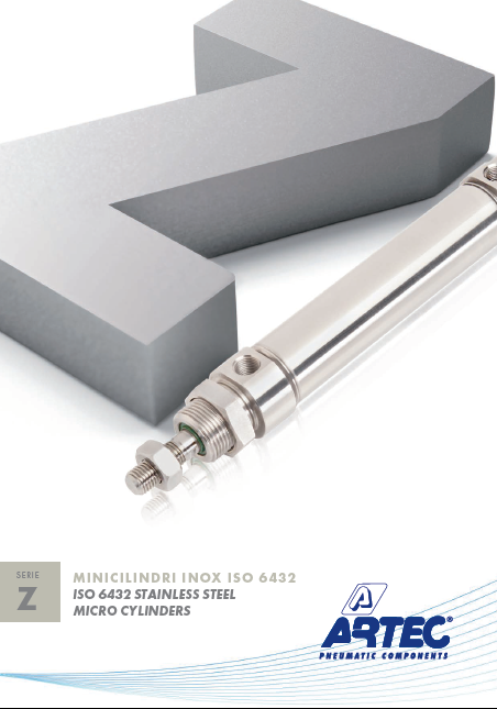 Siłowniki nierdzewne ARTEC seria Z